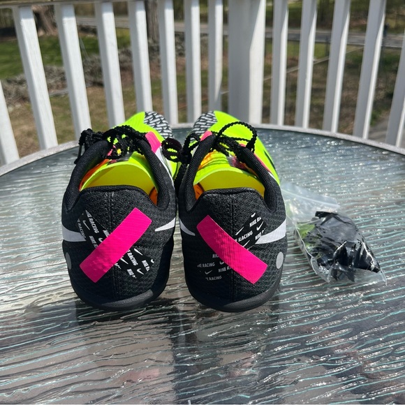 Size 10.5 Men Rival XC 6 Cross-Country Spikes Volt/Hyper Pink DX7999-700 - Picture 4 of 5